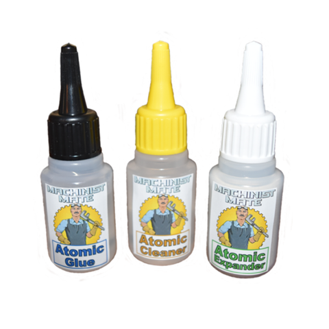 MACHINIST MATE ATOMIC GLUE  KIT      Repairs fiberglass in minutes!